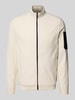 BOSS Green Regular Fit Thermo-Funktionsjacke mit Schurwoll-Anteil Modell 'MOMENTUM' Offwhite