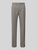 Zuitable Straight Fit Anzughose mit Baumwoll-Anteil Modell 'DiConnor' Sand