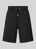 CK Calvin Klein Regular Fit Sweatshorts mit Label-Detail Black