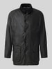 Barbour Taillierte Funktionsjacke aus gewachster Baumwolle Modell 'BRISTOL' Marine