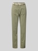 s.Oliver RED LABEL Regular Fit Chino aus Baumwoll-Mix Khaki
