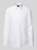 BOSS Slim Fit Business-Hemd mit Kentkragen Weiss