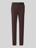 Raphaela By Brax Super Slim Fit Hose aus Viskose-Mix Modell 'LILLYTH' Dunkelbraun