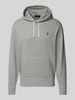 Polo Ralph Lauren Hoodie mit Label-Stitching Hellgrau