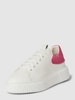 Marc O'Polo Sneakers met contrastgarnering, model 'SVEA' Wit