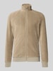 MCNEAL Sweatjacke mit Stehkragen Mud