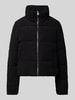 Only Regular Fit Steppjacke aus Cord Modell 'NEWDOLLY' Metallic Black