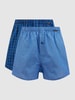 Schiesser Boxershorts aus Baumwolle im 2er-Pack  Royal