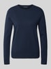 Betty Barclay Regular fit pullover van viscosemix model 'LT NOVEMBER' Marineblauw