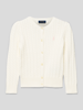 Polo Ralph Lauren Kids Gebreid jack met kabelpatroon Ecru