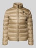 Blauer Usa Donsjack met tweewegritssluiting, model 'BELMONT' Zand