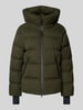 Blonde No. 8 Gewatteerd jack met capuchon Donkergroen