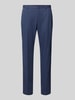 Pierre Cardin Fijn gestructureerde broek met achterzakken model 'Rick' Marineblauw
