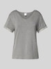 CCDK Copenhagen T-shirt met kant, model 'Jordan' Middengrijs