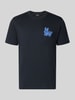 Paul Smith Regular Fit T-Shirt aus reiner Baumwolle Marine