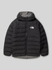 The North Face Gewatteerd jack met labelprint Zwart
