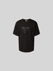 Kenzo T-Shirt mit Label-Print Black