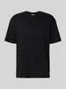 Les Deux T-Shirt mit Rundhalsausschnitt Modell 'Danton' Black