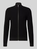 MCNEAL Strickjacke mit Reißverschluss Black