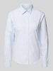 Gant Regular Fit Hemdbluse mit Label-Stitching Hellblau