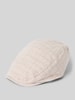 Müller Headwear Schiebermütze mit Viskose-Anteil Modell 'Karo' Beige