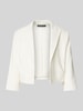 Betty Barclay Cropped Blazer mit Brustleistentasche Offwhite