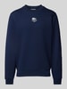 Lacoste Classic Fit Sweatshirt mit Logo-Print Modell 'HERITAGE' Dunkelblau