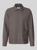 Casual Friday Overshirt mit Viskose-Anteil Modell 'ARTO' Mittelbraun