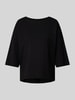 Fransa T-Shirt mit 3/4-Arm Modell 'siva' Black