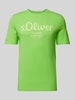 s.Oliver RED LABEL T-Shirt mit Rundhalsausschnitt Apfel
