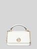 MICHAEL Michael Kors Handtas met labelapplicatie, model 'DELANCEY' Wit