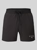 PUMA Performance Regular Fit Sportshorts mit Label-Print Black