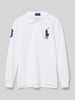 Polo Ralph Lauren Kids Slim fit poloshirt met logostitching Wit