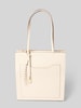 Seidenfelt Shopper mit Tragehenkel Modell 'SENJA' Beige