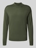 Scotch & Soda Gebreide pullover met ribboorden Olijfgroen
