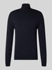 MCNEAL Rollkragenpullover aus Viskose-Mix Marine