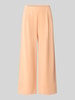 Rich & Royal Wide leg sweatpants van modalmix Abrikoos