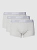 JOOP! Collection Boxershort met labeldetail in een set van 3 stuks Zilver gemêleerd