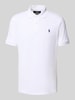 Polo Ralph Lauren Slim fit poloshirt met labelstitching Wit