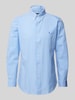 Polo Ralph Lauren Custom Fit Freizeithemd mit Button-Down-Kragen Bleu