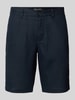 Marc O'Polo Regular Fit Shorts aus reinem Leinen Modell 'RESO JOGGER' Marine
