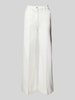 Stefanel Wide Leg Jeans mit Eingrifftaschen Offwhite