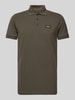 PME Legend Poloshirt mit Label-Detail Oliv