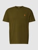 Polo Ralph Lauren T-shirt o kroju classic fit z wyhaftowanym logo Zielony