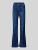 Raffaello Rossi Flared Jeans im 5-Pocket-Design Dunkelblau