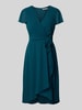 Christian Berg Cocktail Cocktailkleid in Wickel-Optik Lagune