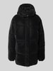 Jake*s Casual Steppjacke mit Kapuze Black