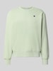 Champion Bluza z detalami z logo Limonkowy