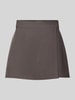 ONLY Regular Fit Skort mit Gürtelschlaufen Modell 'LINDA' Schoko