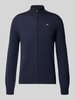 Napapijri Strickjacke mit Logo-Stitching Modell 'DAMAVAND' Marine